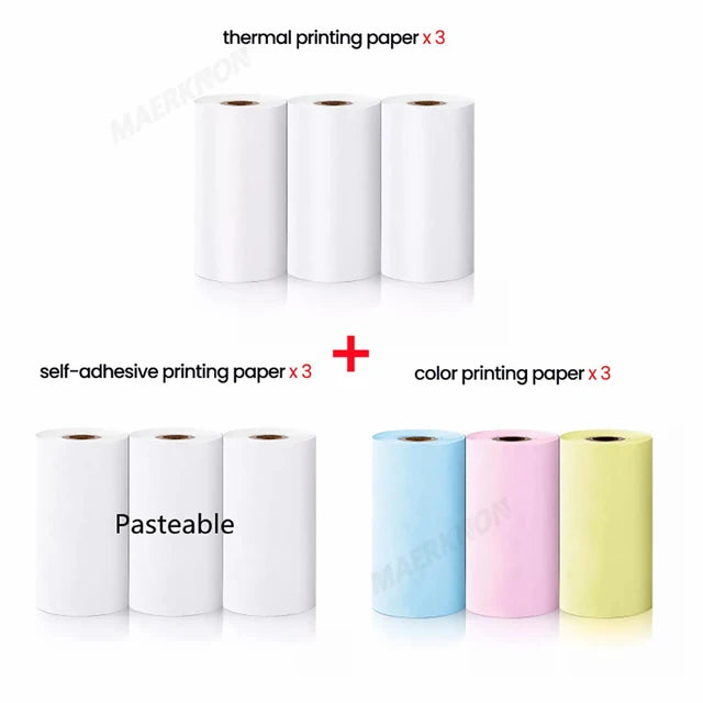 Thermal Paper Universal 57mm Self-Adhesive