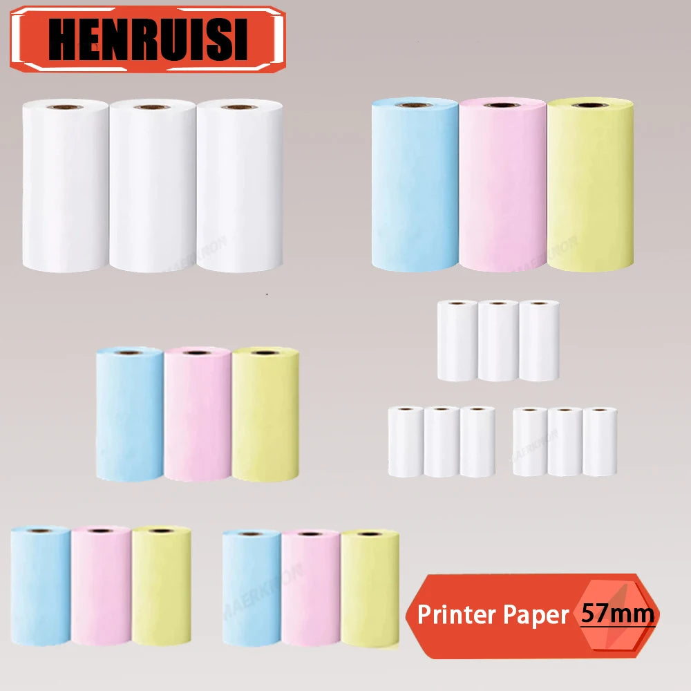 Thermal Paper Universal 57mm Self-Adhesive