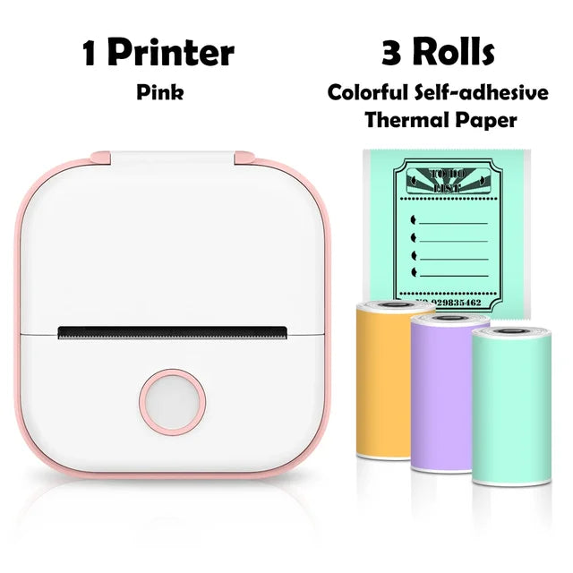 PrintMate™ Portable Mini HD Bluetooth Thermal Printer