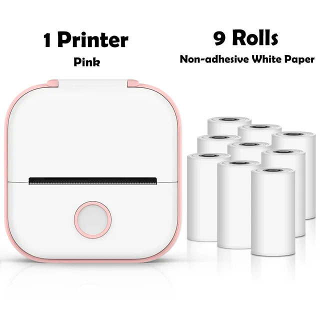 PrintMate™ Portable Mini HD Bluetooth Thermal Printer