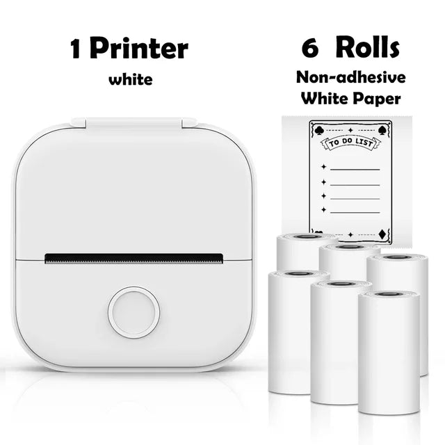 PrintMate™ Portable Mini HD Bluetooth Thermal Printer