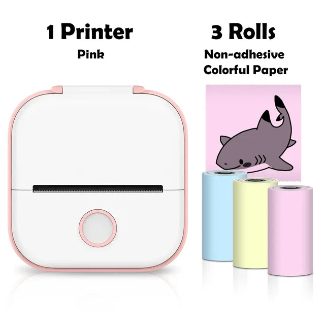 PrintMate™ Portable Mini HD Bluetooth Thermal Printer