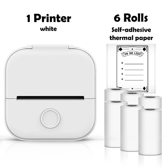 PrintMate™ Portable Mini HD Bluetooth Thermal Printer